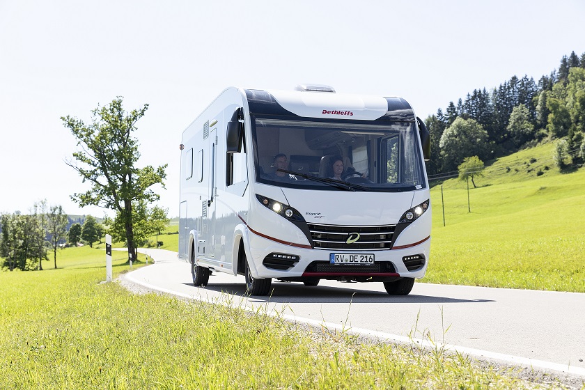 Grote camper C1 rijbewijs